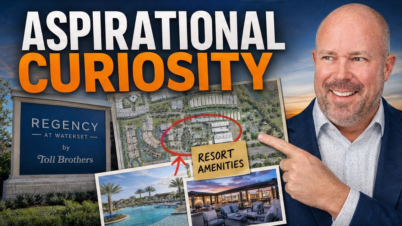 Near Tampa, in Apollo Beach is Regency by Waterset: The Ultimate 55+ Gated Community! 🏡🎉