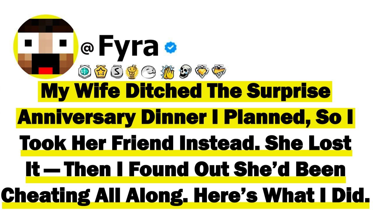My Wife Ditched The Surprise Anniversary Dinner I Planned, So I Took Her Friend Instead. She Lost It