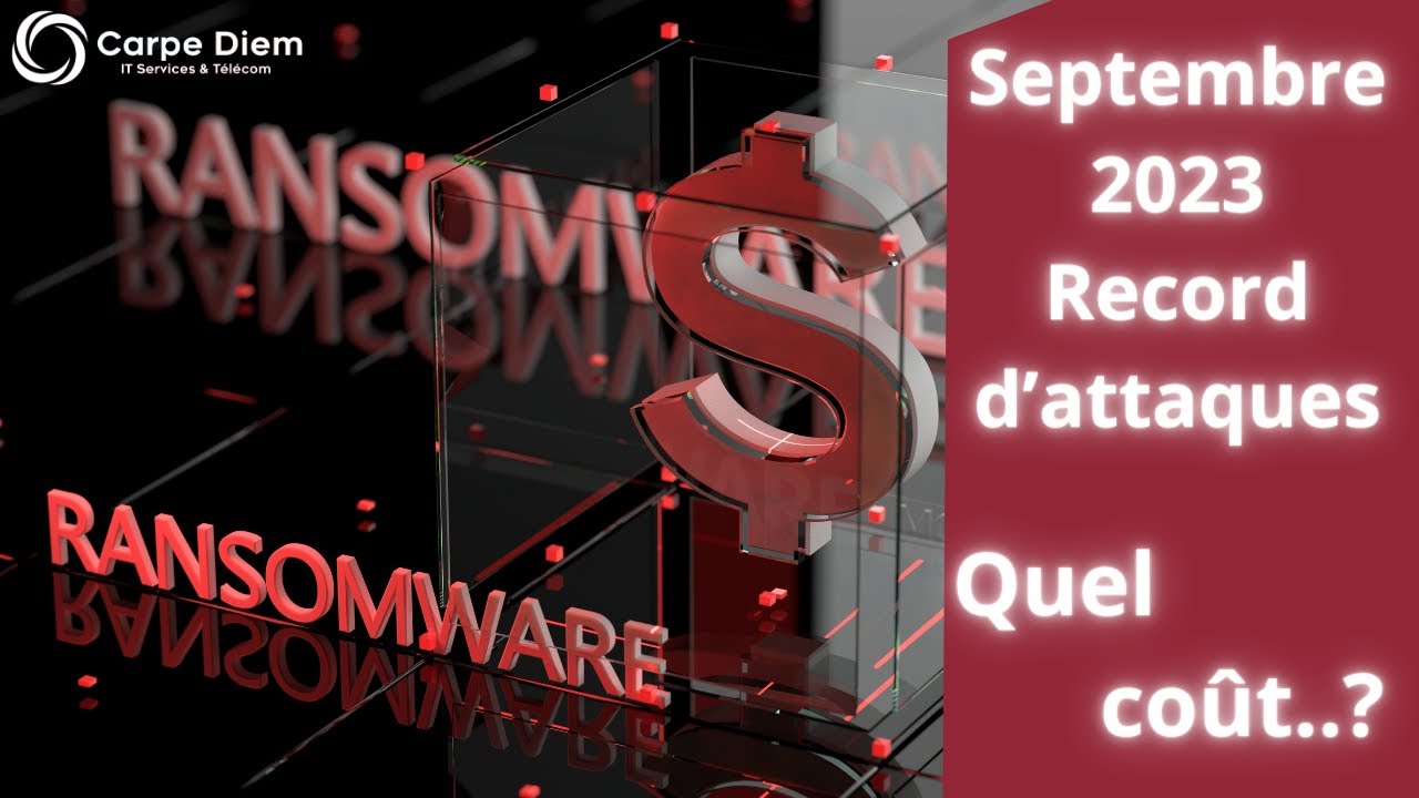 Record de Ransomware en 09 2023 ! Passez aux sauvegardes Beemo
