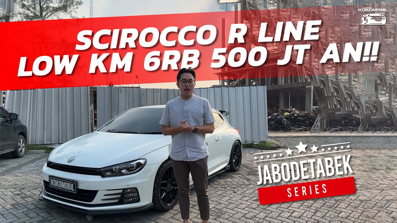 SCIROCCO R LINE FULL MODS LOW KM 6RB DIJUAL!!