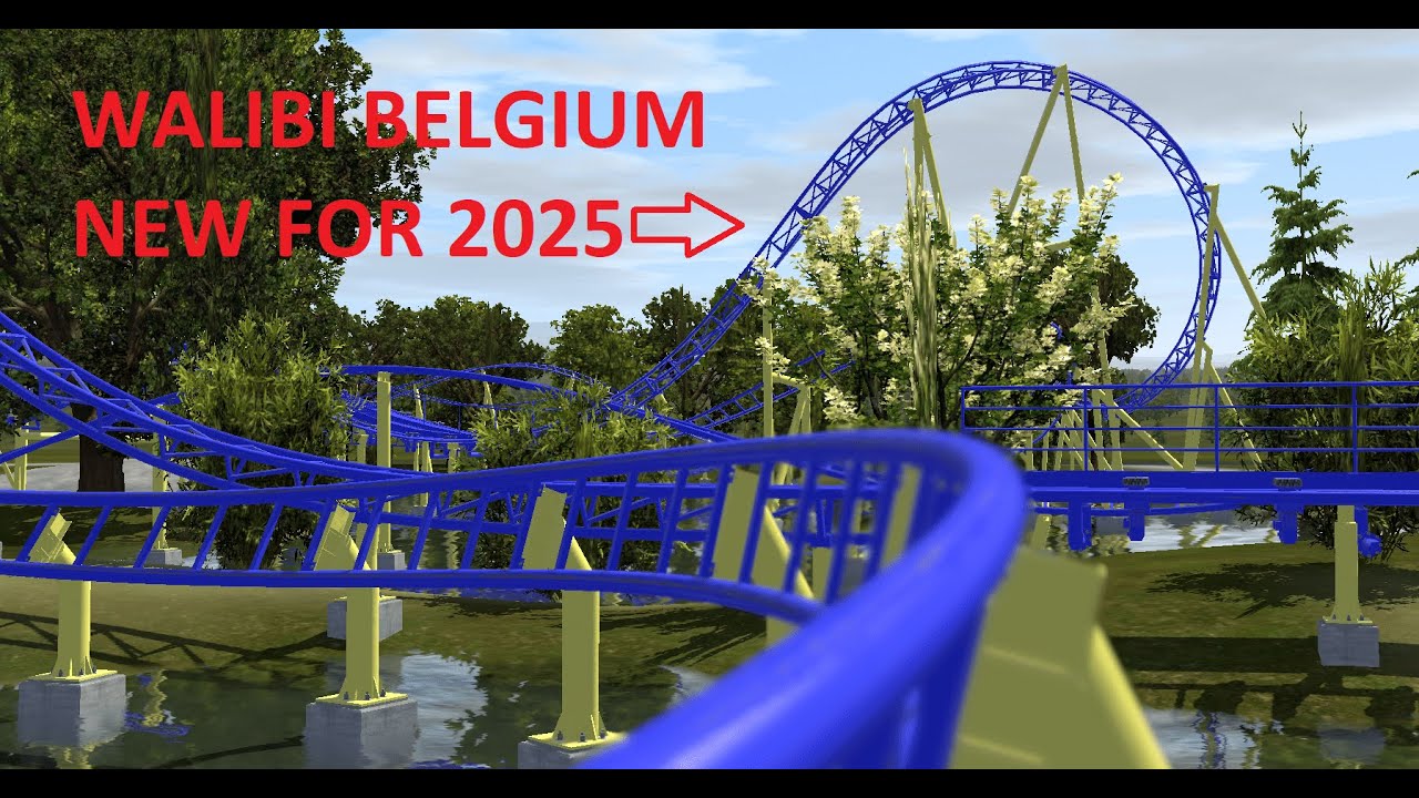 Walibi Belgium New Rollercoaster 2025 Precreation (Project Harbor) | Made with FVD++