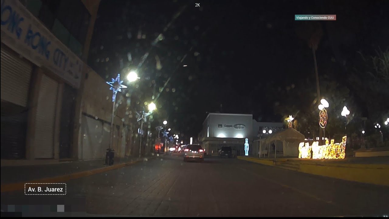 FRESNILLO ZACATECAS Recorrido por las CALLES Hidalgo - Juárez y Sonora 