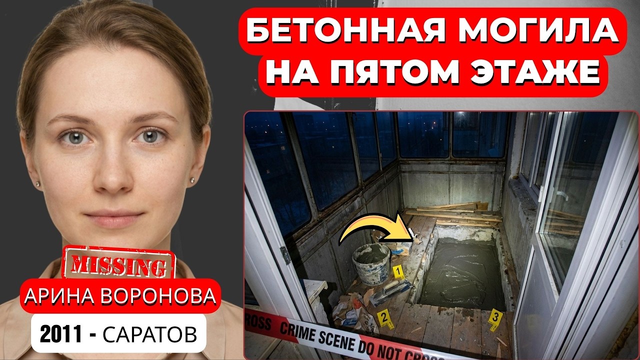 Он позвал её на прощальный ужин. Через два дня её нашли в бетоне