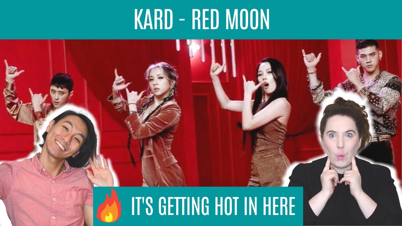 KARD Red Moon MV - Reaction
