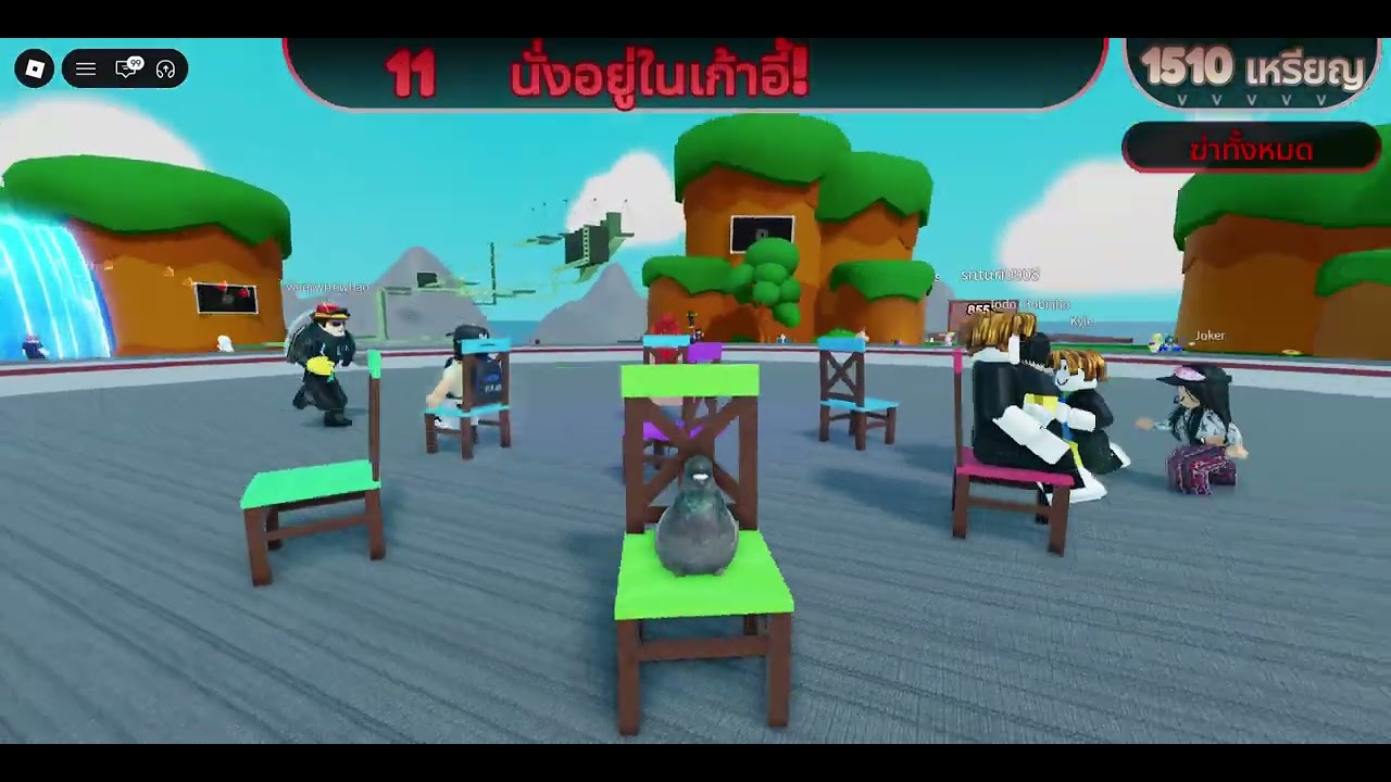100 players multi chairs I Roblox I Primcha.w