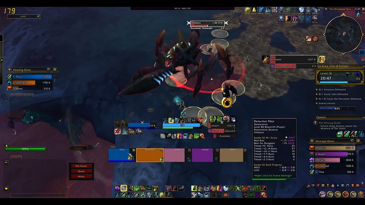 AraKara+18 resto shammy POV