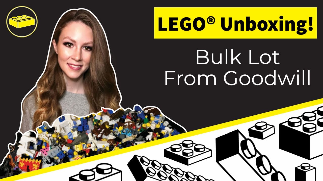 LEGO® Haul! Распаковываем оптовую партию LEGO® от Goodwill!