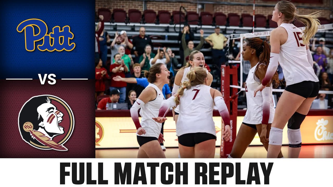 Pitt vs. Florida State Full Match Replay | 2023 ACC Volleyball