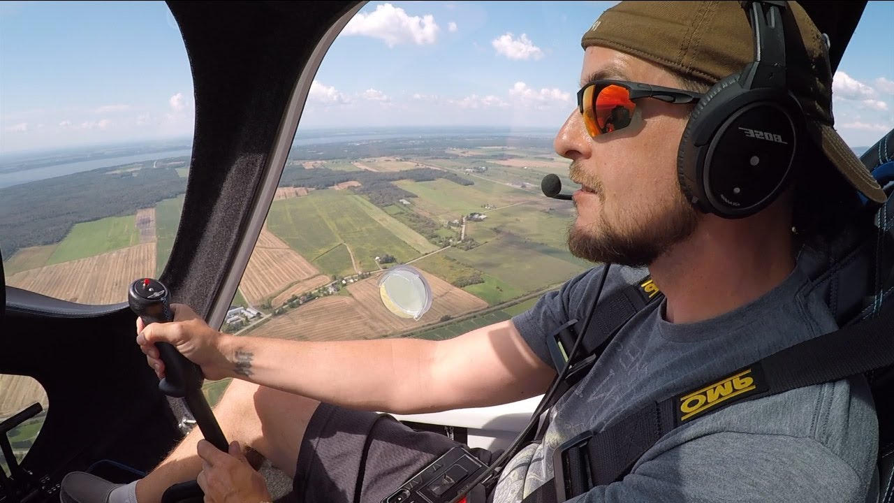 Flying a Gyroplane over Quebec! What an Incredible Experience!