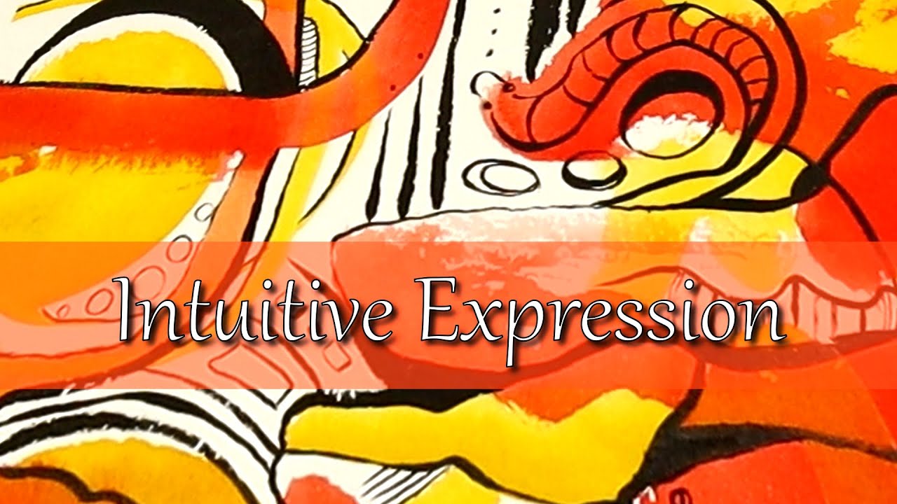 Using an Intuitive Painting Process for Artistic Expression - Watercolor and Ink