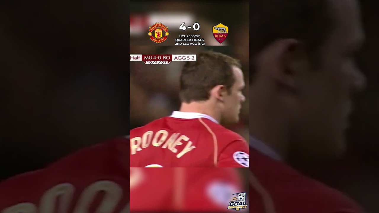 КОГДА &laquo;ЮНАЙМ&raquo; РАЗГРОМИЛ &laquo;РОМУ&raquo; СО СЧЕТОМ 7-1 🤯🔥 #manchesterunited #championsleague #footballshorts