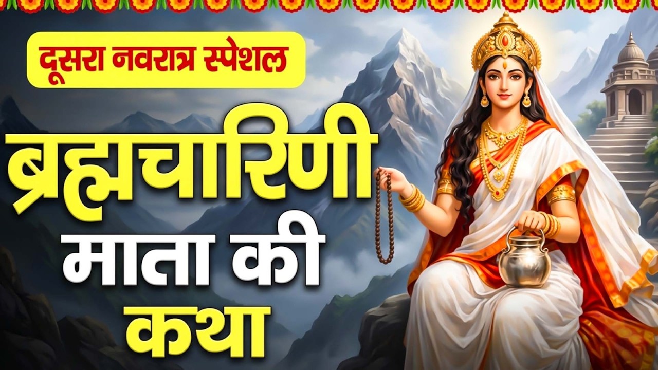 दूसरा नवरात्र स्पेशल:- माँ ब्रह्मचारिणी कथा | Maa Brahmcharini Katha | Ravi Raj | Navratri Day - 2