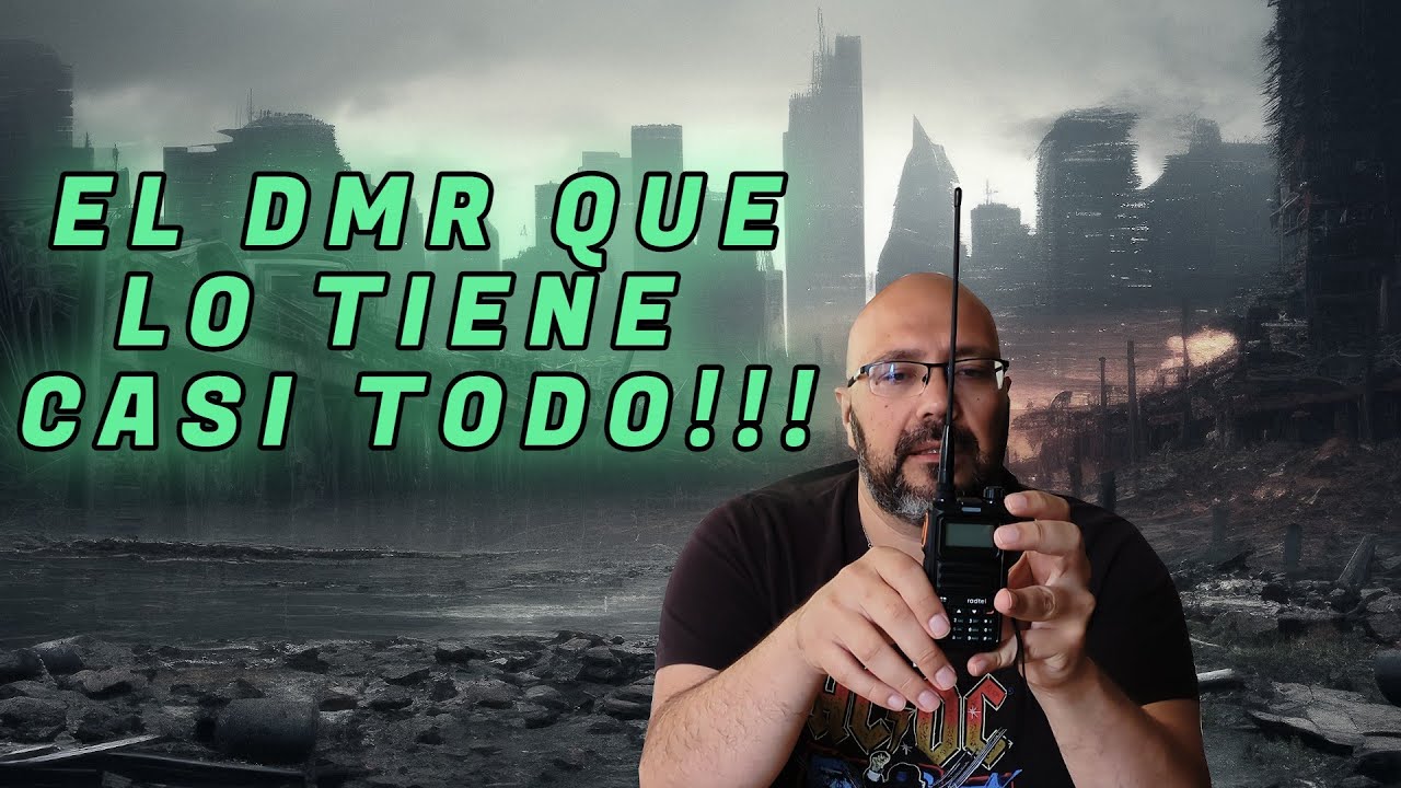 El WALKIE DMR BARATO más COMPLETO - Analog,Digital,Fm,Banda Aérea