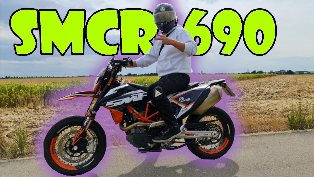 Probefahrt mit Jessy KTM SMC-R 690 BJ 2022