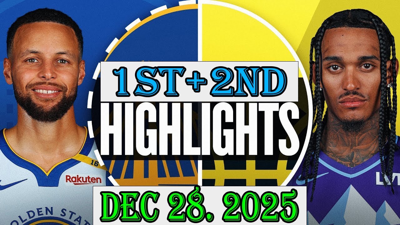 Utah Jazz vs Golden State Warriors 1st+2nd Qtr Jan 28.2026 Highlights | NBA hightlight