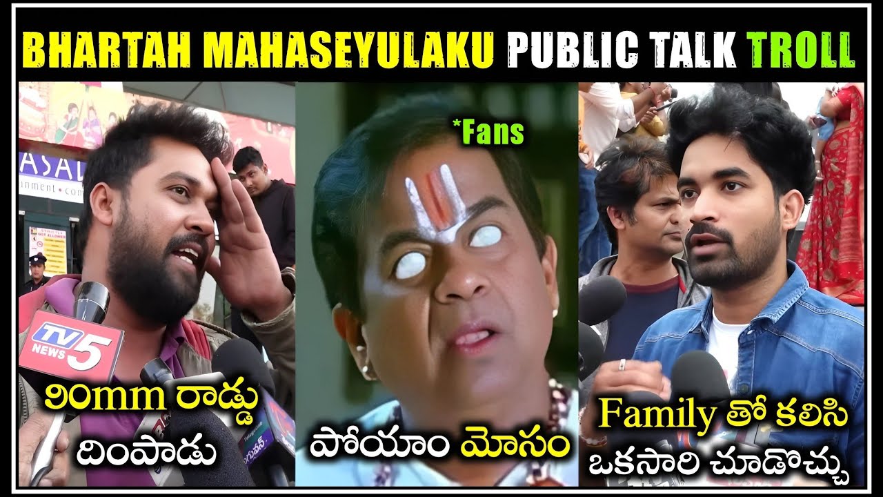Bhartha Mahaseyulaku Vignyapthi Public Talk Troll | Ravi Teja | Telugu trolls | Mr. Massabbayi