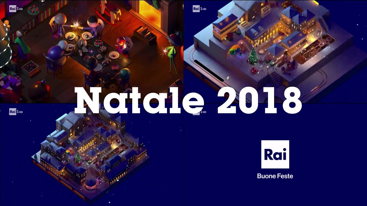 Rai HD - Bumper Natale 2018/2019 - Raccolta