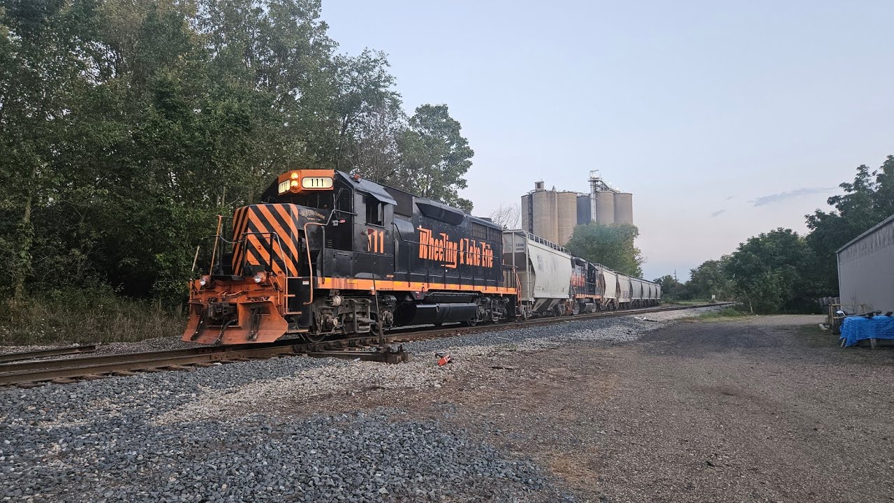 Wheeling & Lake Erie 111 in Middlebranch & Hartville, OH 8 12 24 4K