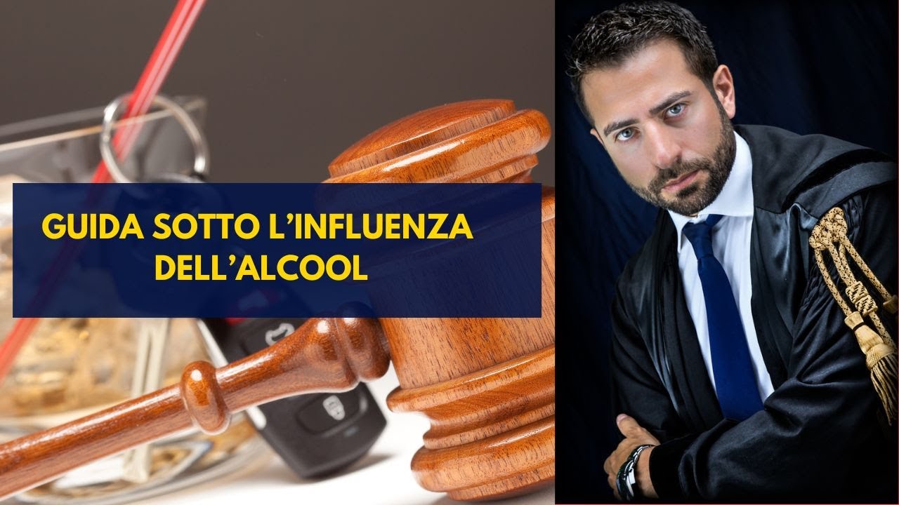 Guida sotto influenza dll'elcol: le sanzioni
