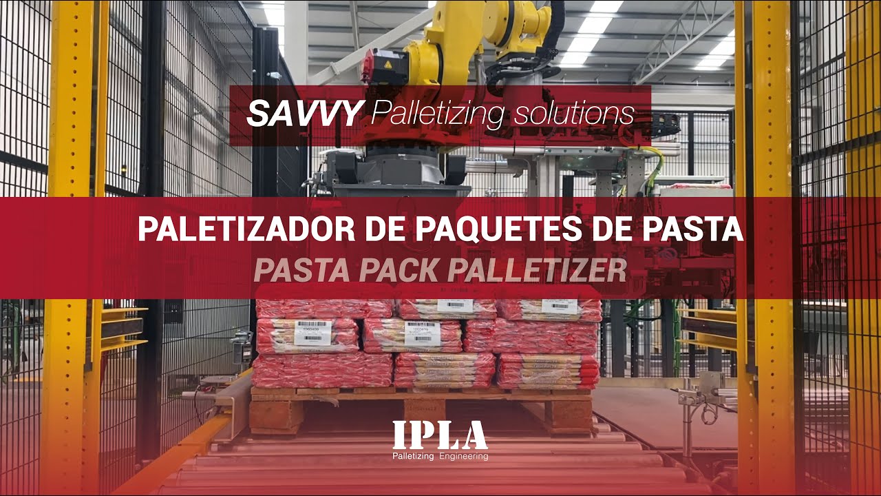 IPLA - Paletizador de paquetes de pasta