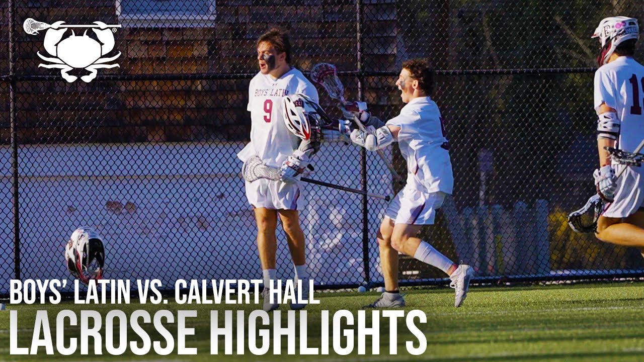 Boys' Latin (#7) vs Calvert Hall (#13) | OVERTIME WINNER | High School Lacrosse Highlights