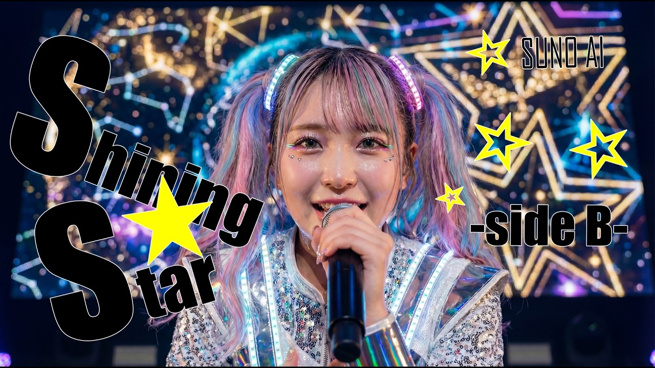 Shining Star -sideB-｜ガールズポップ/EDM/8bit（オリジナル）｜Suno AI