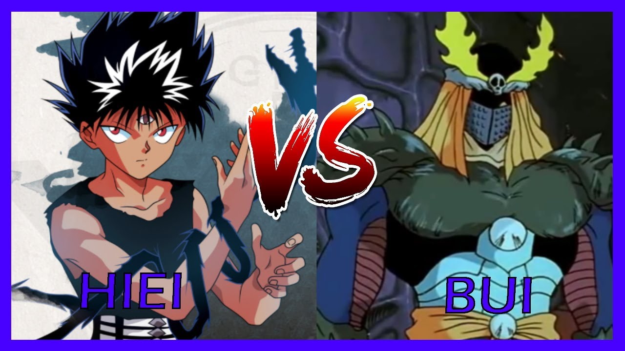 Hiei vs Bui - Pelea Completa - Español Latino