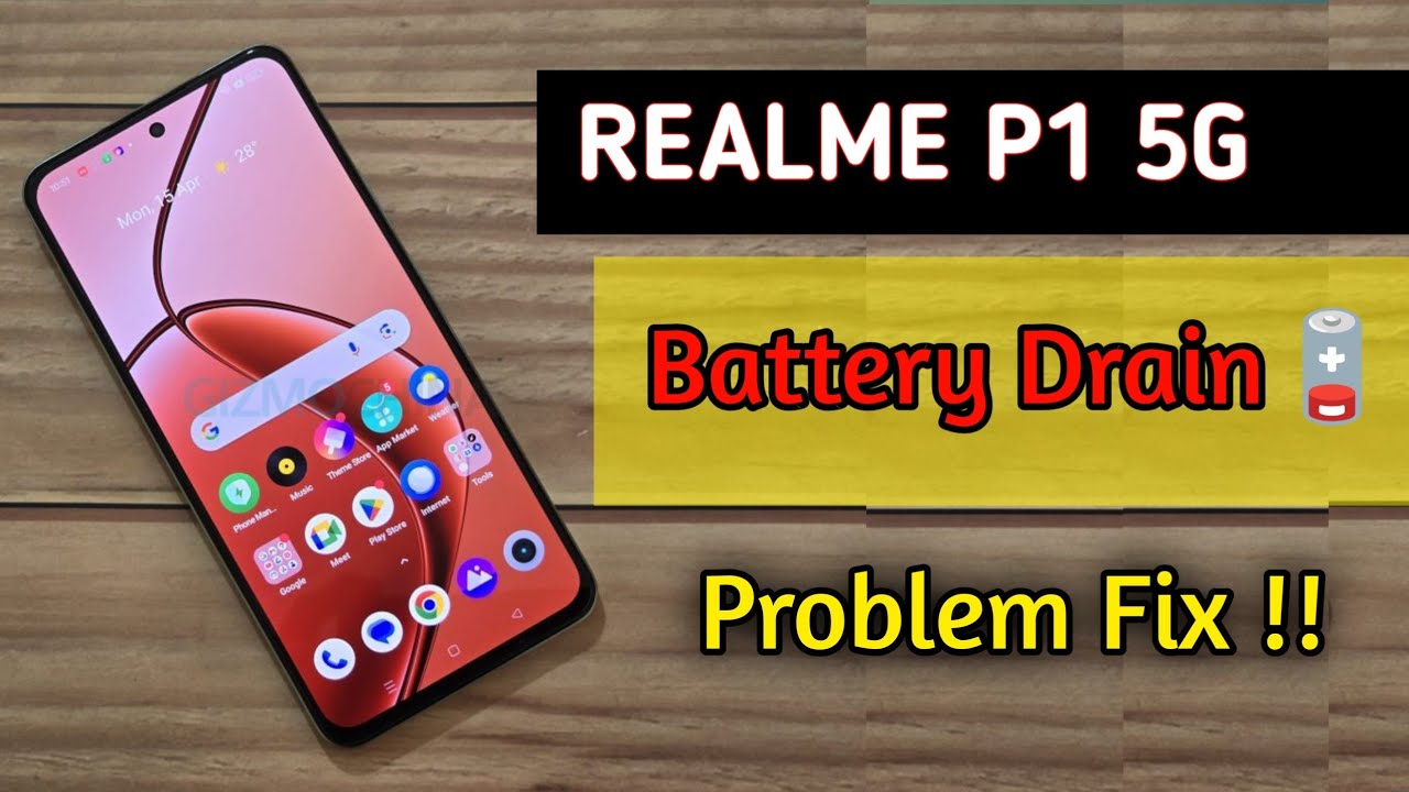 Realme P1 5G Battery Drain Problem Solved | Fast Battery Drain Fix | 2025 Latest