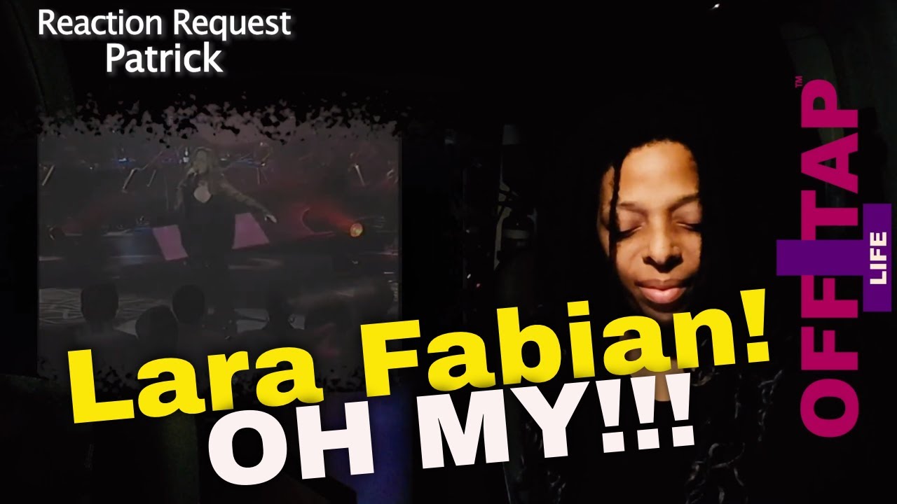 REACTING TO LARA FABIAN - Adagio (Live) (From Lara With Love) IN MY VAN!! 