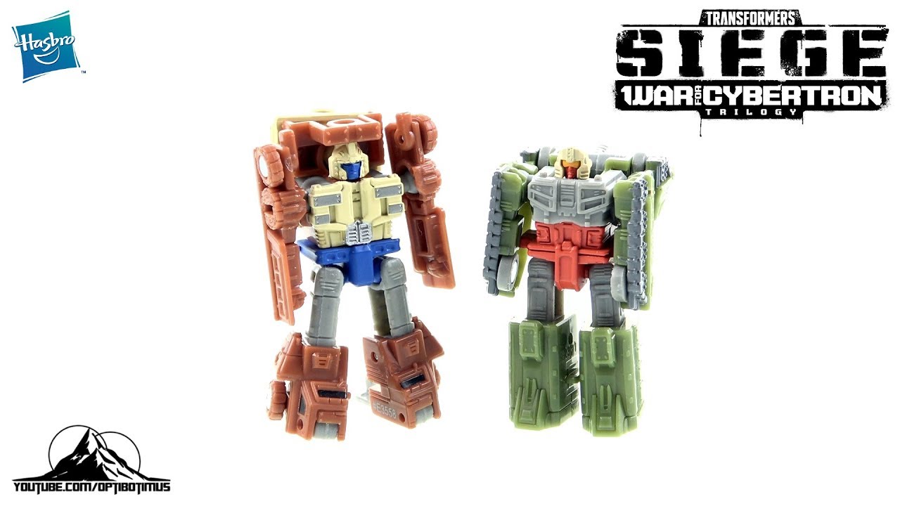 Optibotimus Reviews: Transformers Siege Micromaster AUTOBOT TOPSHOT & FLAK