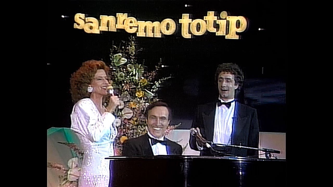 Pippo Baudo, Giuliana De Sio e Francesco Nuti – As Time Goes By (& Intervista) - Sanremo 1985 - live
