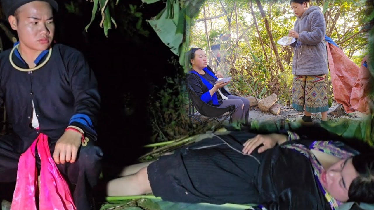 niam plooj thiab sawm nkawv ntsham nam mus thaij tim hav zoov