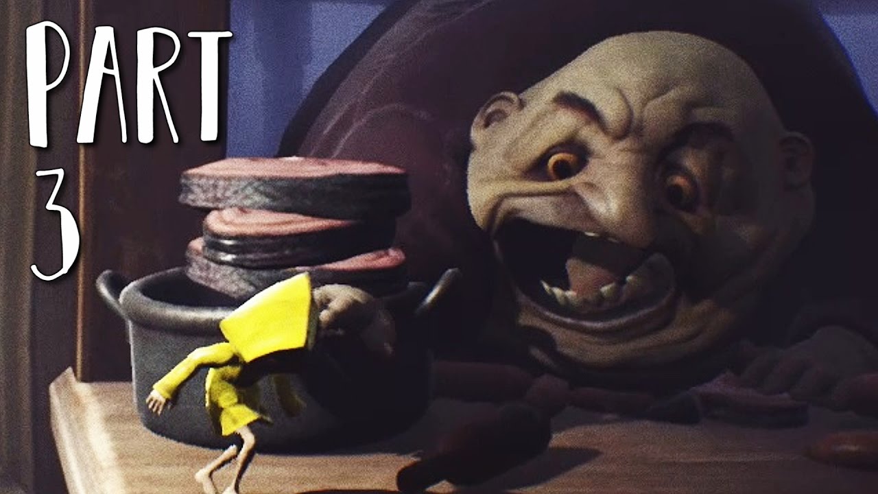 LITTLE NIGHTMARES Walkthrough Gameplay Part 3 - Guests (PS4 Pro)