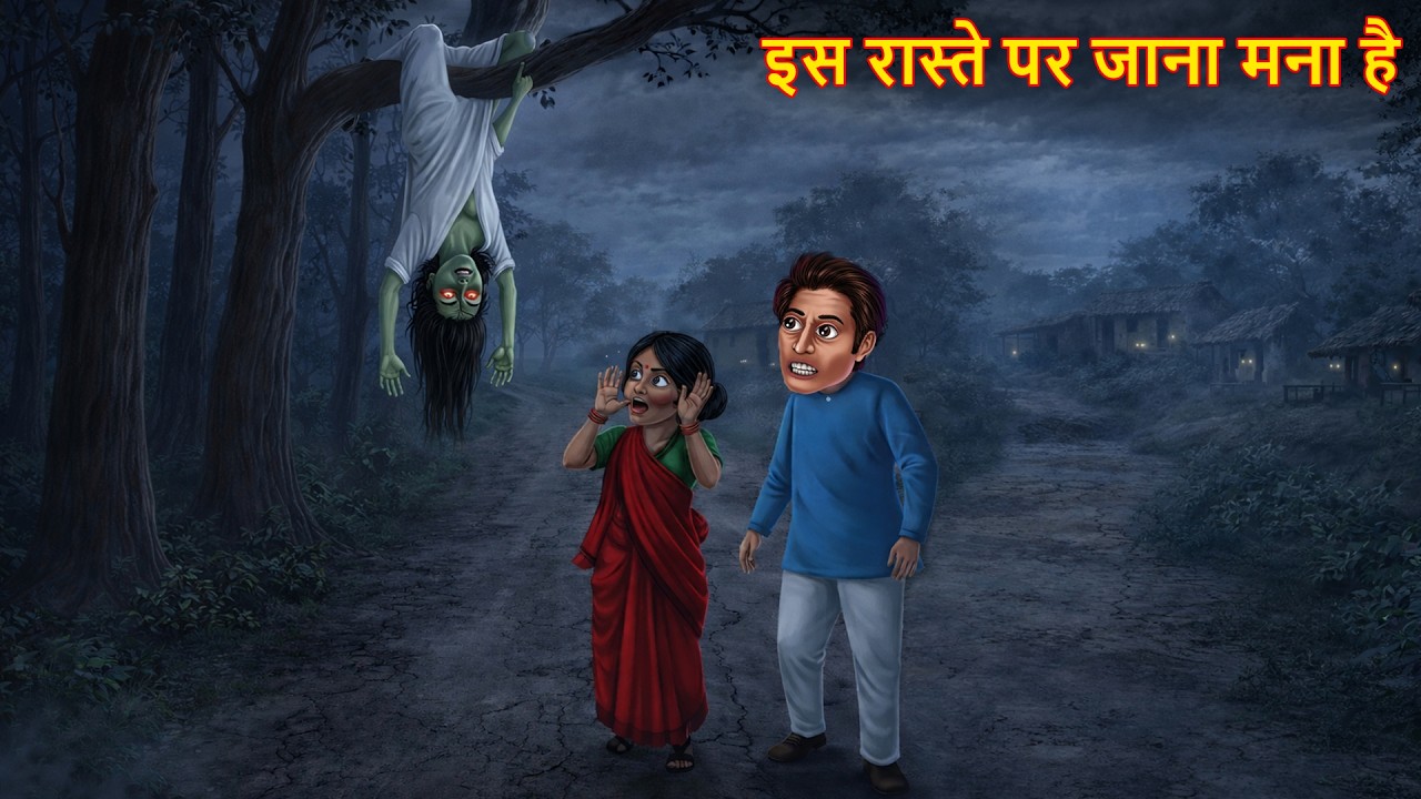 इस रास्ते पर जाना मना है | Haunted Road | Bhootiya Kahaniya | Horror Stories | Chudail Ki Kahaniya