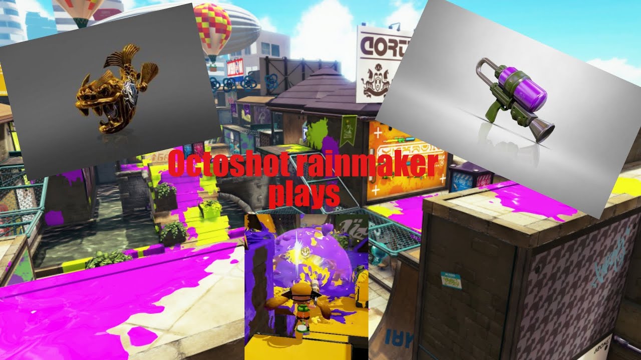 Octoshot Raimaker Plays (splatoon wiiu)