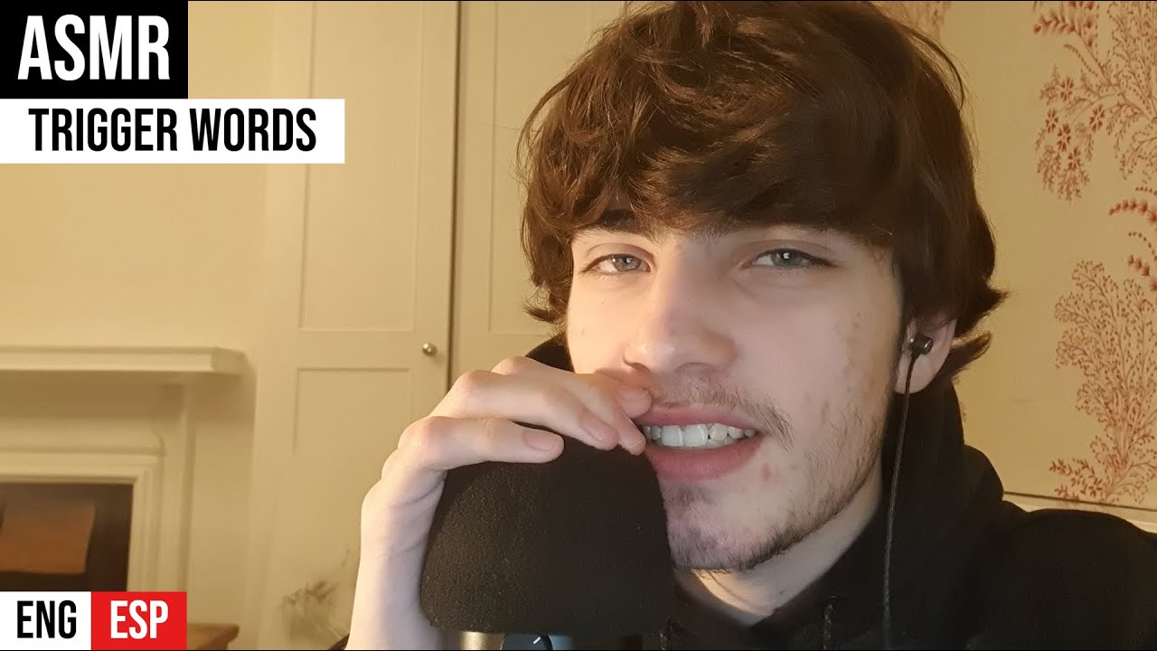 ASMR TRIGGER WORDS | PALABRAS DETONANTES | ESPAÑOL E INGLÉS