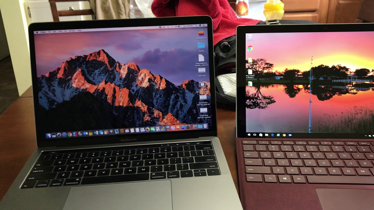 2017 Macbook Pro Vs. 2017 Surface Pro