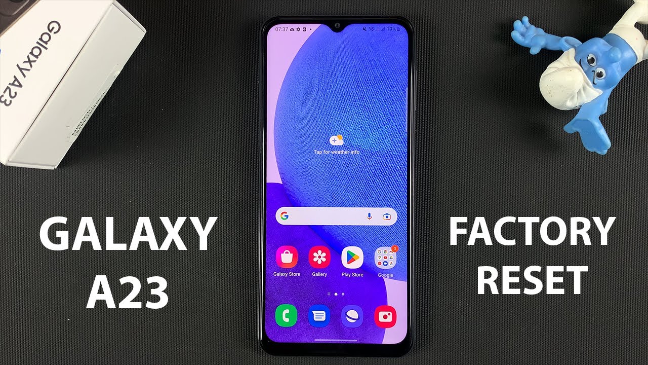 How To Factory Reset Samsung Galaxy A23 | Soft Reset