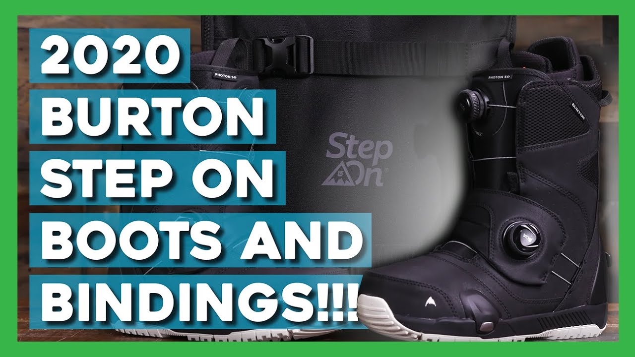 2020 Burton Step On Boots and Bindings (Photon and Felix)