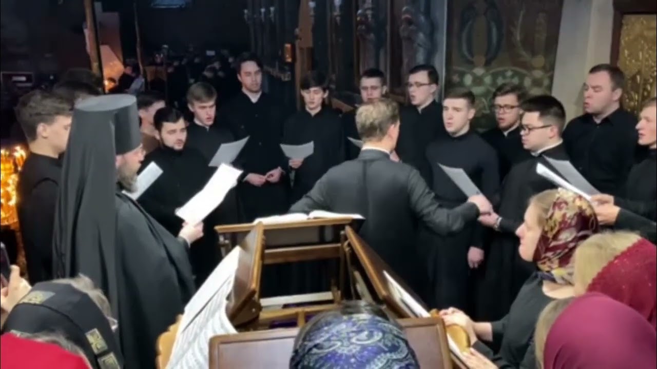 Душе моя - М. Котогаров; соло: архім. Роман (Подлубняк)