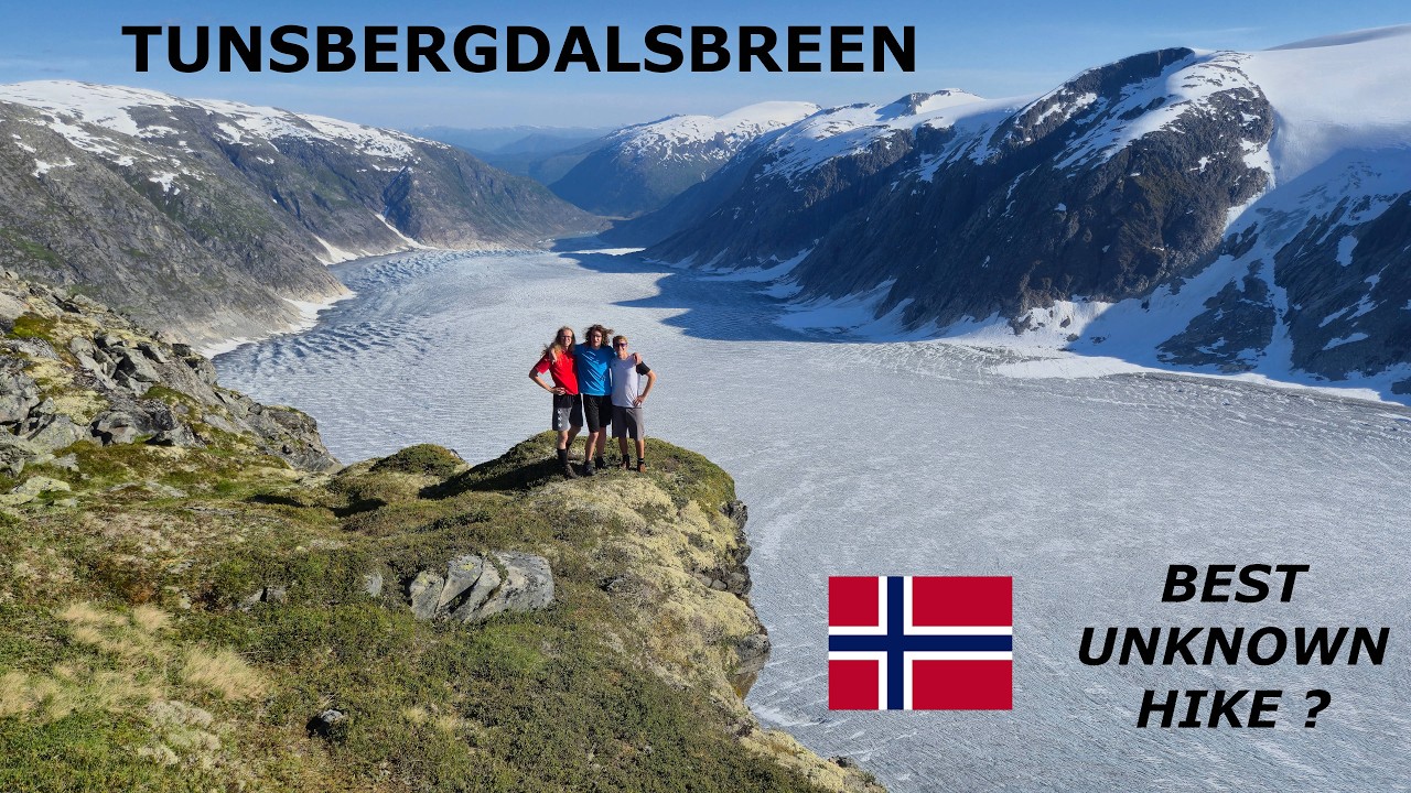 Tunsbergdalsbreen - 12.7.2025 | Obří ledovcový splaz Jostedalsbreenu | English subtitles available