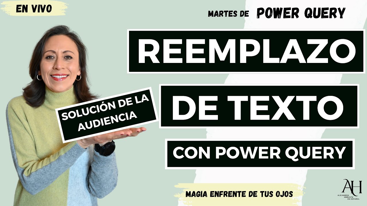 Reemplazar Texto - Solución De La Audiencia - Martes De Power Query