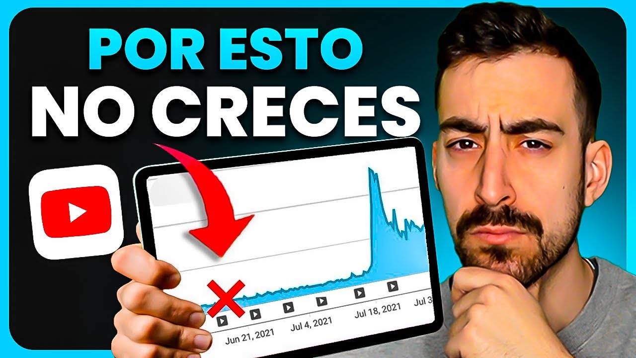 10 Errores que Cometes en Youtube 🤯 (y por eso No Creces)