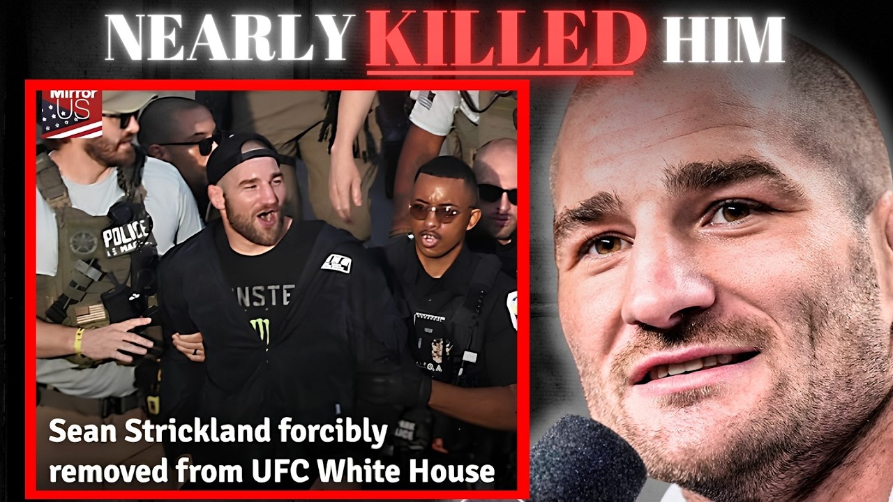 Sean Strickland BROKE INTO The White House UFC Event
