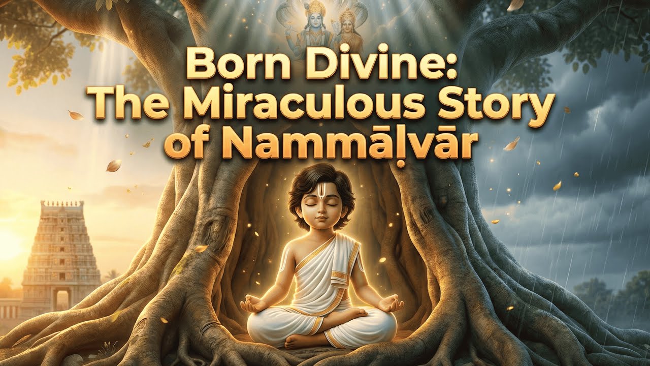 Nammalwar & Madhurakavi Alwar | Divine Vaishnava Saints of Bhakti | Lord Narayana Devotion