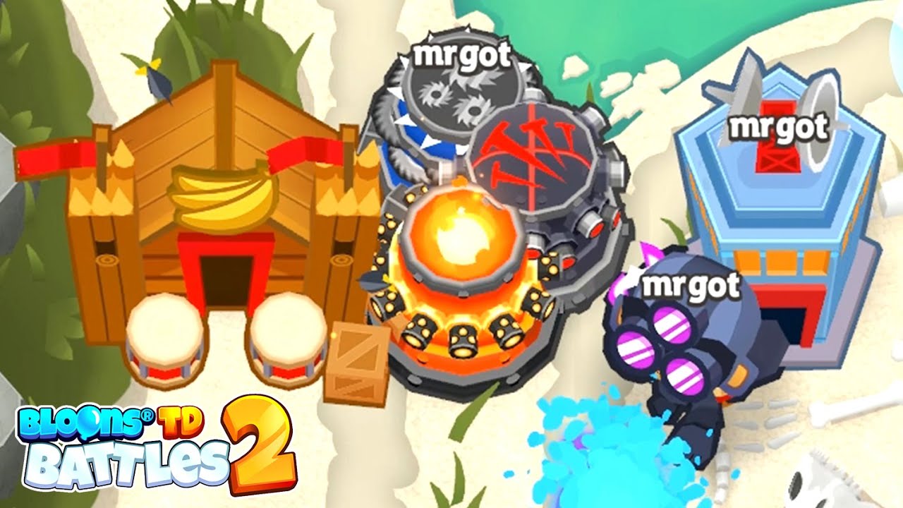 Прохождение: Игра с огнём #1. Bloons TD Battles 2