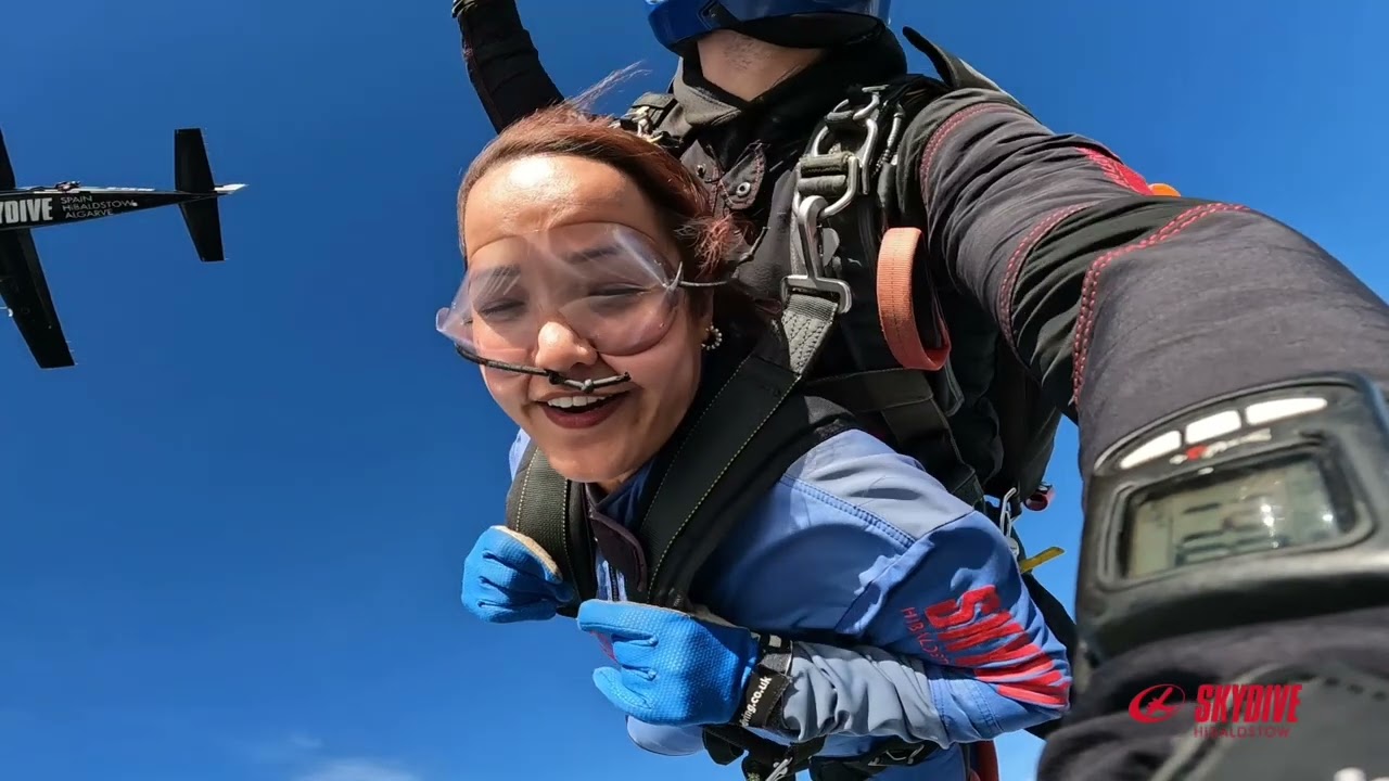 A Dream Since 2020… Her 15,000 Ft Skydive in United Kingdom.