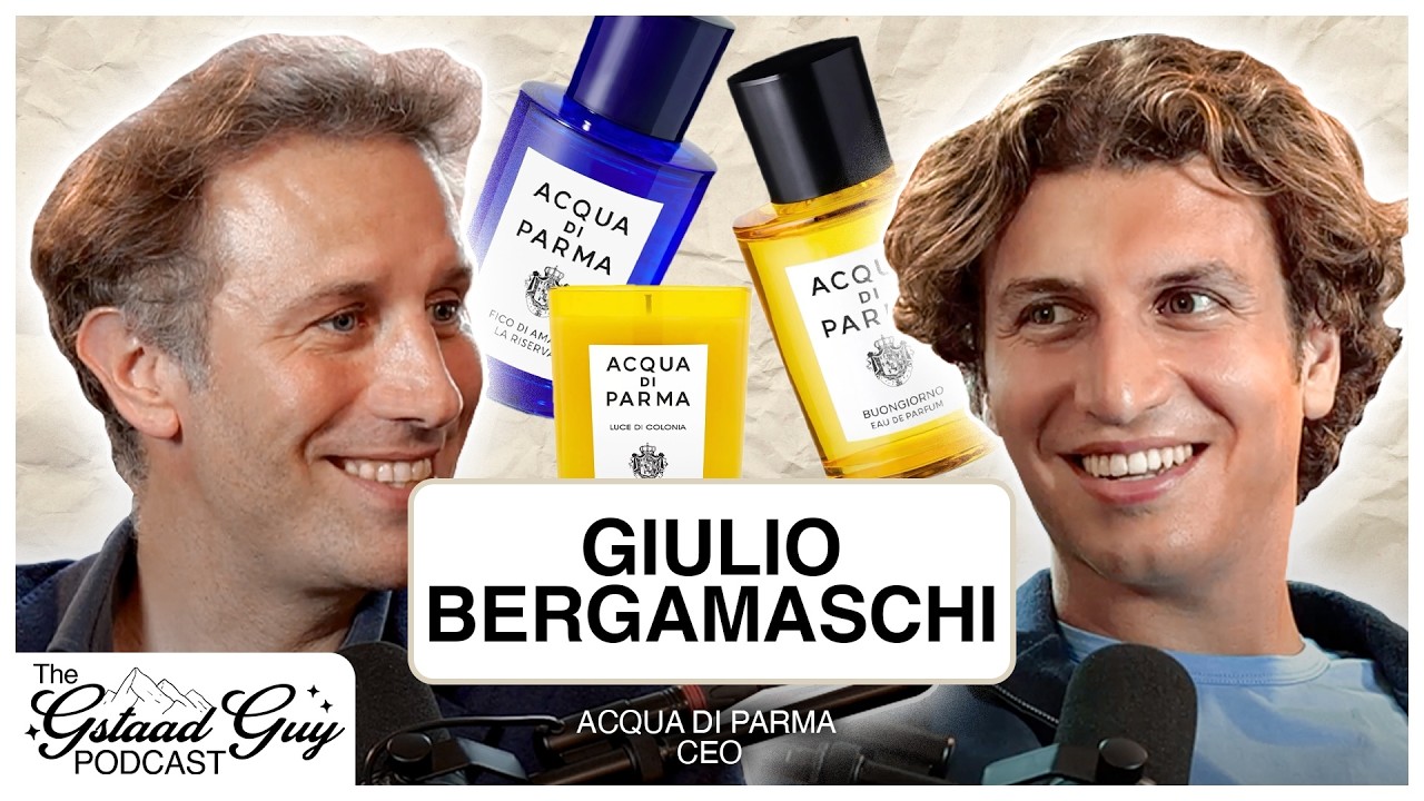 Giulio Bergamaschi: CEO of Acqua di Parma – Elegance, Craftsmanship, & Language of Heritage