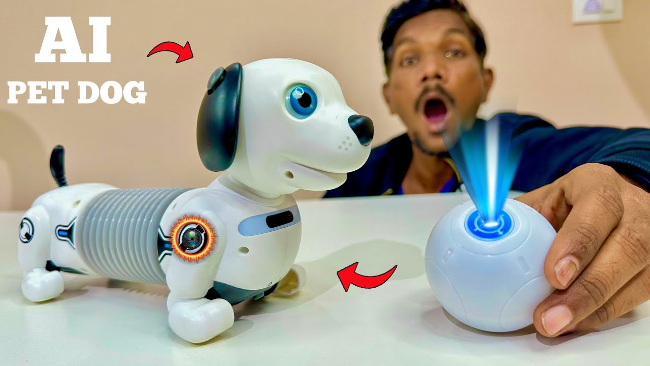 RC AI Smart Robo Dog Unboxing & Testing - Chatpat toy TV