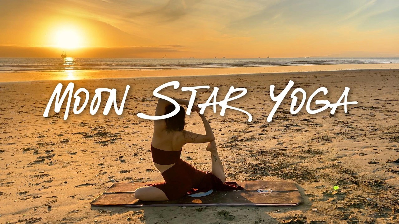 Sunset Stretch Vinyasa Intermediate Yoga Flow at Dog Beach - Surrender to Your Breath